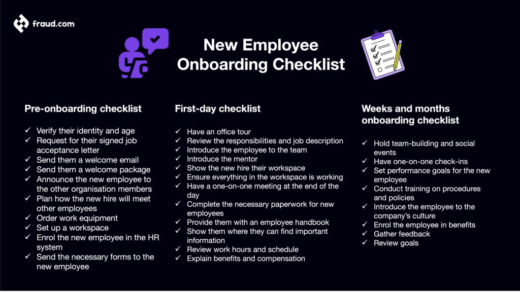 New Employee Onboarding Checklist